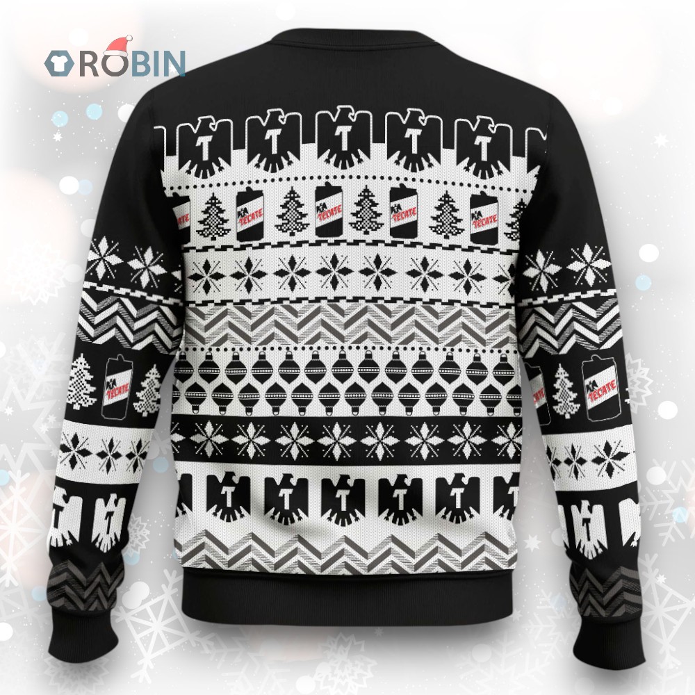 Tecate Titanium Beer Ugly Christmas Sweater Tecate Titanium Beer Ugly Christmas Sweater