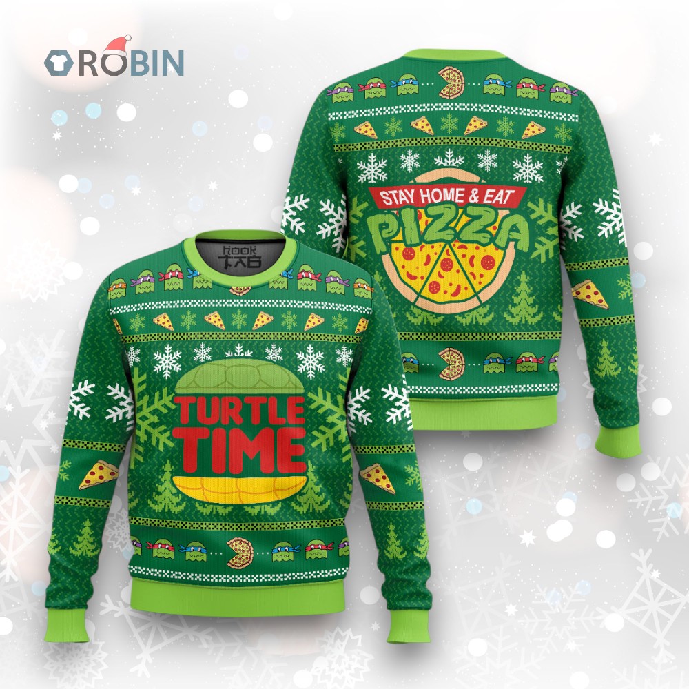Teenage Mutant Ninja Turtles Ugly Christmas Sweater Teenage Mutant Ninja Turtles Ugly Christmas Sweater
