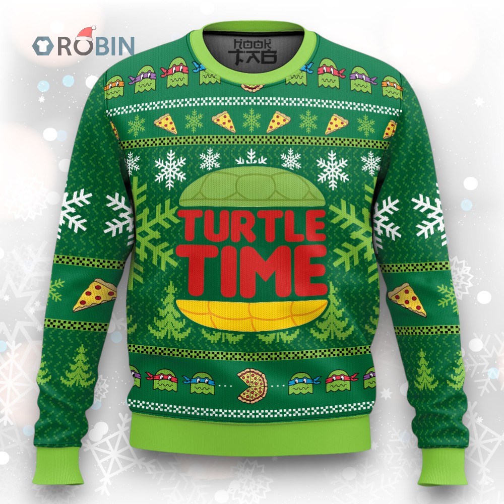 Teenage Mutant Ninja Turtles Ugly Christmas Sweater Teenage Mutant Ninja Turtles Ugly Christmas Sweater