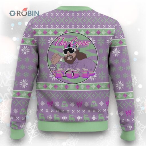 The Cream Always Rises To The Top! Macho Man Ugly Christmas Sweater