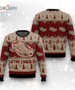 The Crock The Rock Meme Ugly Christmas Sweater