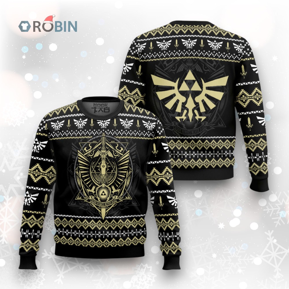 The Legend Of Zelda Christmas Sweater The Legend Of Zelda Christmas Sweater