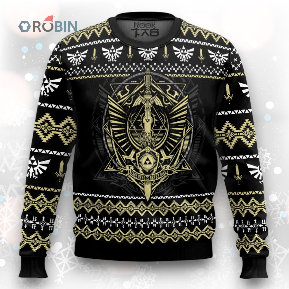 The Legend Of Zelda Christmas Sweater The Legend Of Zelda Christmas Sweater