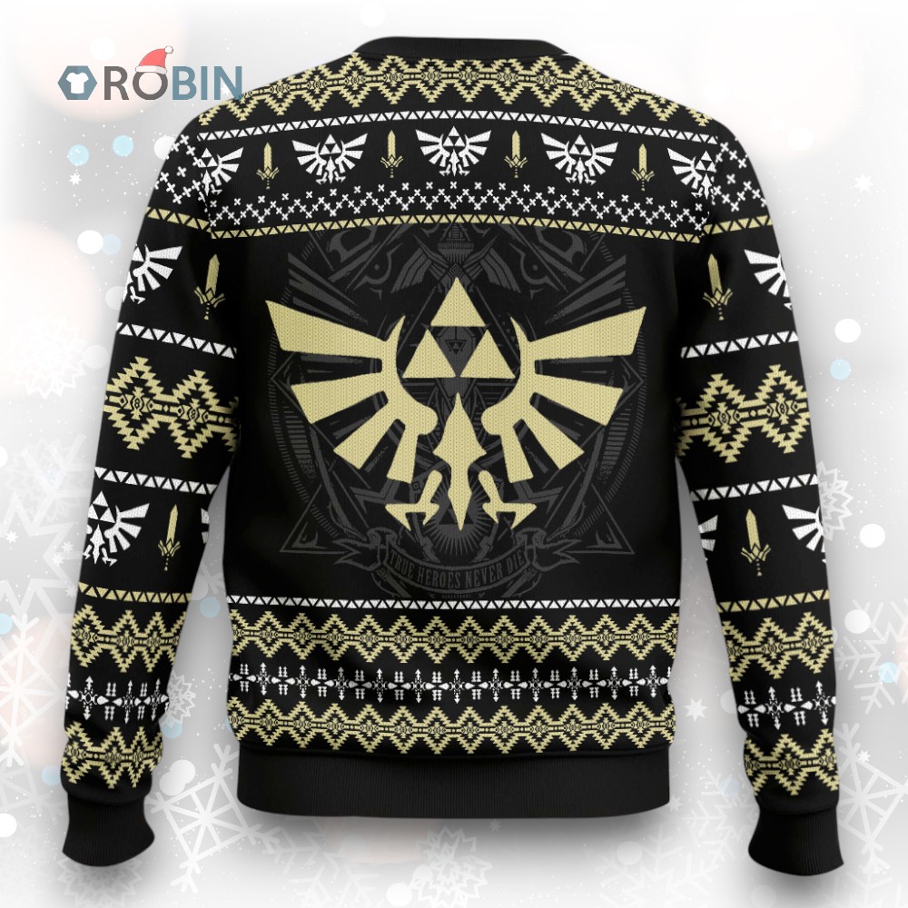 The Legend Of Zelda Christmas Sweater The Legend Of Zelda Christmas Sweater