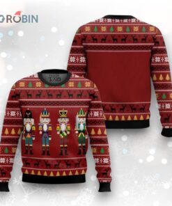 The Nutcracker For Christmas Gifts Ugly Christmas Wool Knitted Sweater