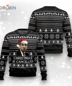The office Christmas is Cancelled Ugly Christmas Sweater