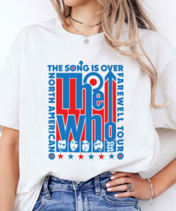 The Who North American Farewell Tour 2025 Unisex Shirt