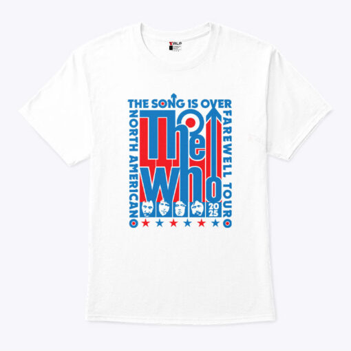 The Who North American Farewell Tour 2025 Unisex Shirt