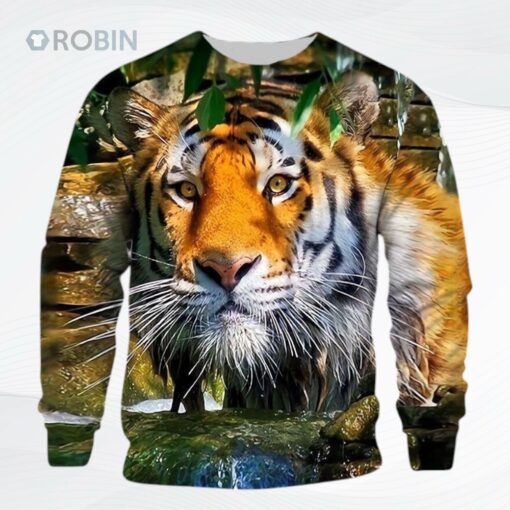 Tiger Dadltl Ugly Christmas Sweater, Sweatshirt
