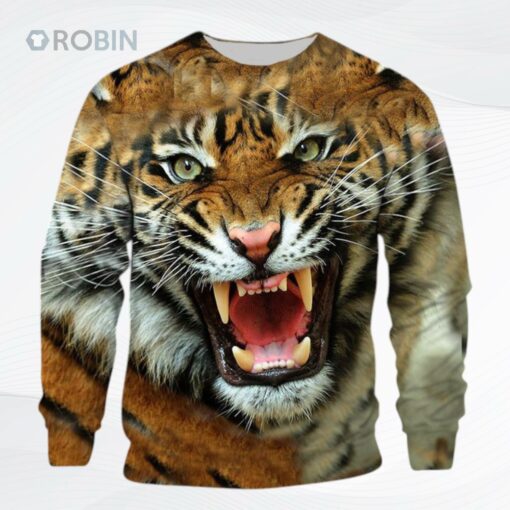 Tiger Ugly Christmas Sweater