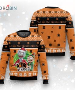 Tito’s Handmade Rick And Morty Ugly Christmas Sweater