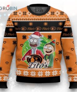 Tito’s Handmade Rick And Morty Ugly Christmas Sweater