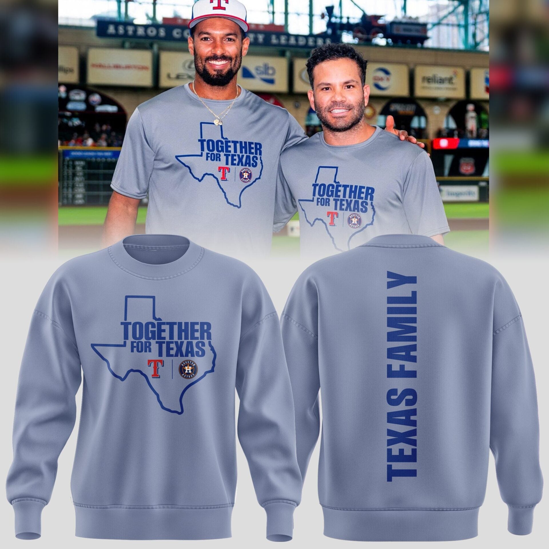 Together for Texas 2025 Limited Edition Ugly Sweatshirt, Sweater Together for Texas 2025 Limited Edition Ugly Sweatshirt, Sweater