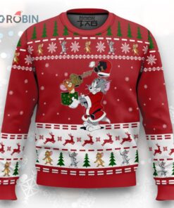 Tom & Jerry Christmas Ugly Christmas Sweater