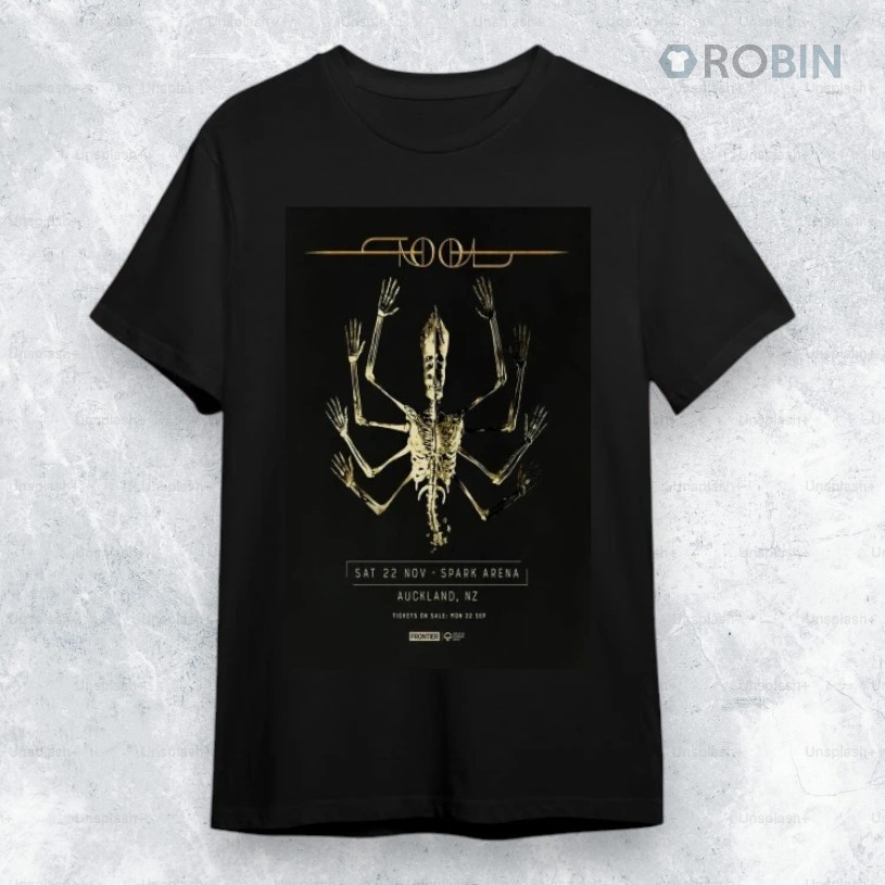 Tool Tour 2025 Spark Arena Auckland, Nz Poster Shirt Tool Tour 2025 Spark Arena Auckland, Nz Poster Shirt