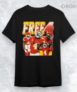 Travis Kelce Tyquan Thornton Rashee Rice Free 4 Shirt