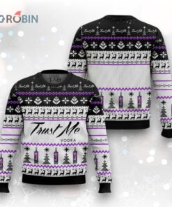 Trust Me Vodka Ugly Christmas Sweater