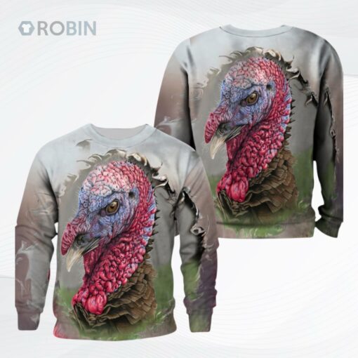 Turkey Hunting Ntq Ugly Christmas Sweater, Sweatshirt