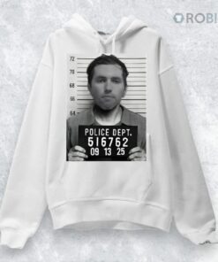 Tyler Robinson Mugshot Police Dept 516762 Shirt