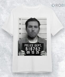Tyler Robinson Mugshot Police Dept 516762 Shirt Tyler Robinson Mugshot Police Dept 516762 Shirt