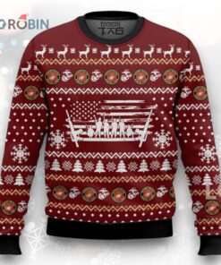 U.S Marine Corps Ugly Christmas Sweater