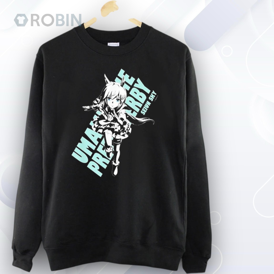 T-shirt Officiel Umamusume: Pretty Derby - Seiun Sky - Coupe Classique, Manches Courtes