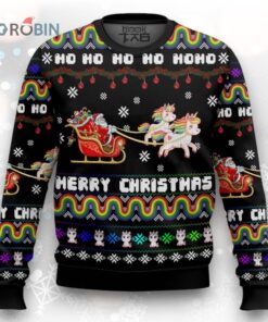 Unicorn Merry Christmas Ugly Christmas Sweater