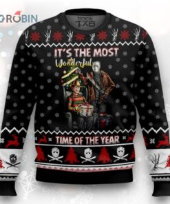 Unisex Halloween Horror Casual Ugly Christmas Sweater