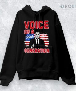 Voice Of Generation Charlie Kirk American Flag Shirt