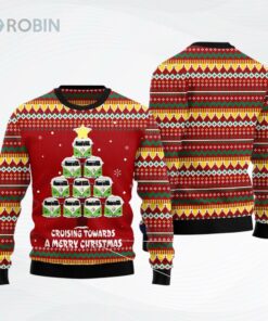 VW Bus Christmas Tree Ugly Christmas Sweater