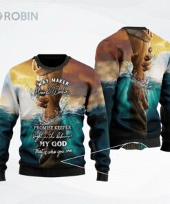 Way Maker Ugly Christmas Sweater