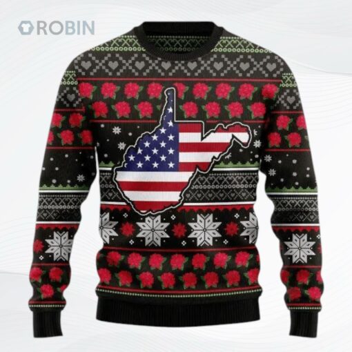 West Virginia Ugly Christmas Sweater