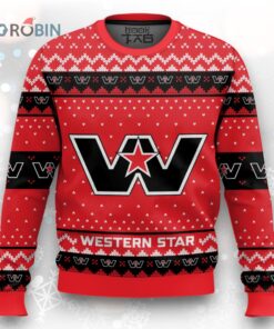 Western Star Ugly Christmas Sweater