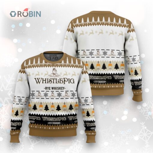 Whistle Pig Ugly Christmas Sweater