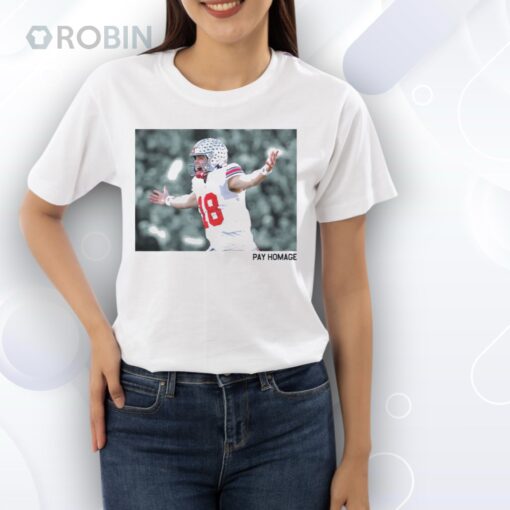 Will Howard Pay Homage Shirt