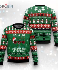 Wine Xmas Ugly Christmas Sweater