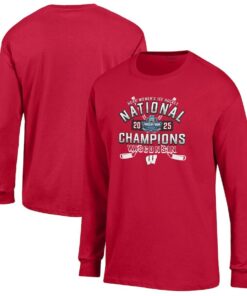 Wisconsin Badgers 2025 Women’s Hockey Tournament Champions Sweatshirt, Wisconsin Badgers Merch