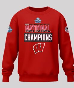 Wisconsin Badgers 2025 Women’s Hockey Tournament Champions Sweatshirt, Wisconsin Badgers Merchandise