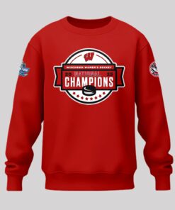 Wisconsin Badgers 2025 Women’s Hockey Tournament Champions Ugly Sweatshirt, Wisconsin Badgers Team Gifts