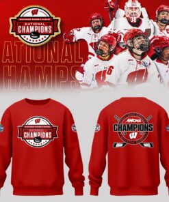 Wisconsin Badgers 2025 Women’s Hockey Tournament Champions Ugly Sweatshirt, Wisconsin Badgers Team Gifts Wisconsin Badgers 2025 Women’s Hockey Tournament Champions Ugly Sweatshirt, Wisconsin Badgers Team Gifts