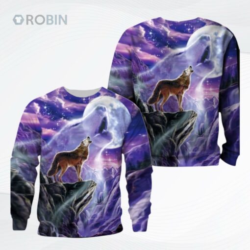 Wolf Dadj Pav Ugly Christmas Sweater