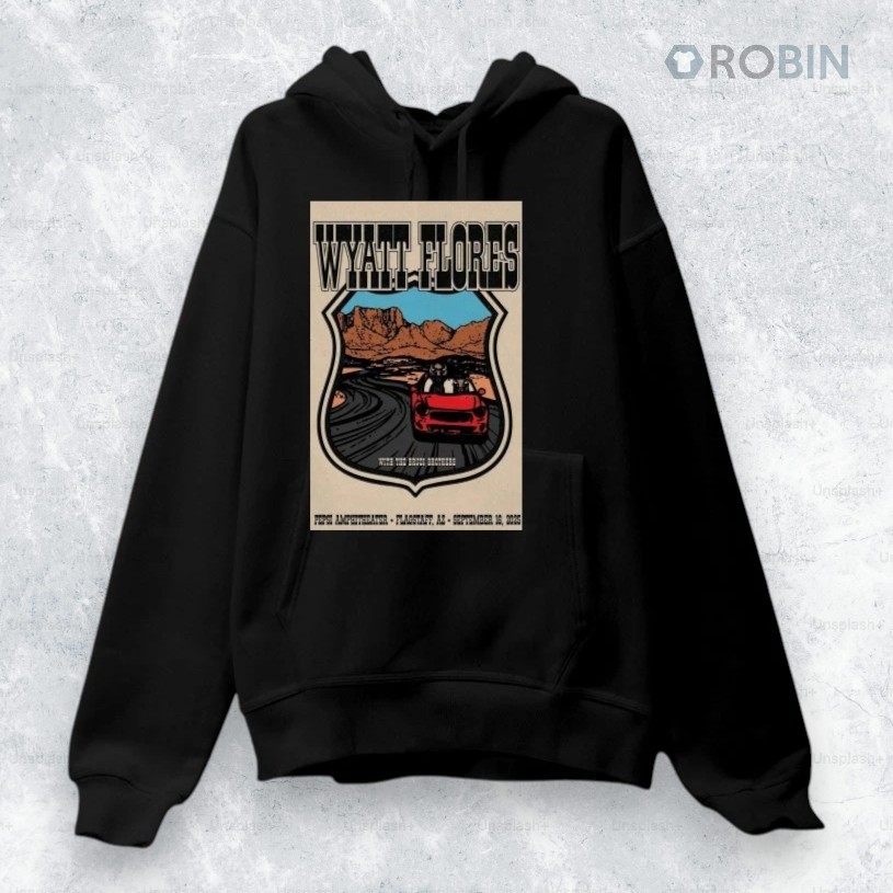 Wyatt Flores 9.16.2025 Flagstaff Az Pepsi Amphitheater Poster Shirt Wyatt Flores 9.16.2025 Flagstaff Az Pepsi Amphitheater Poster Shirt