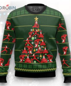 Yoga Christmas Ugly Christmas Sweater