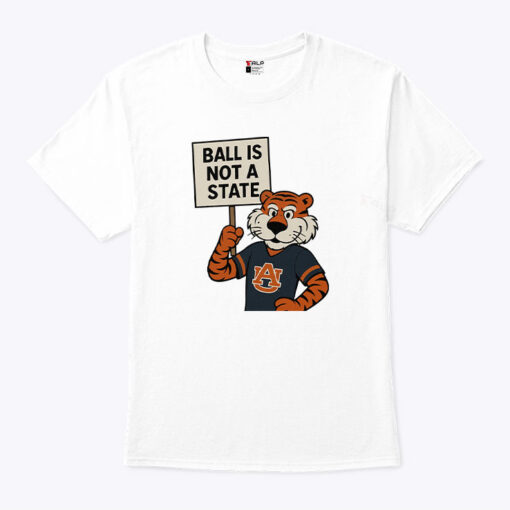 Zac Blackerby Auburn Tigers Ball Is Not A State Unisex Shirt