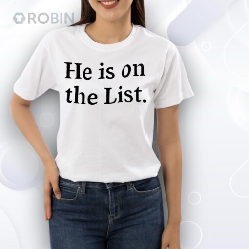 Zelensky he is on the list Shirt