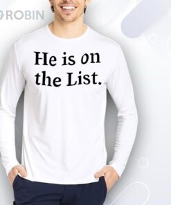 Zelensky he is on the list Shirt