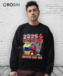 2025 October Baseball Boston Red Sox Mascot Shirt