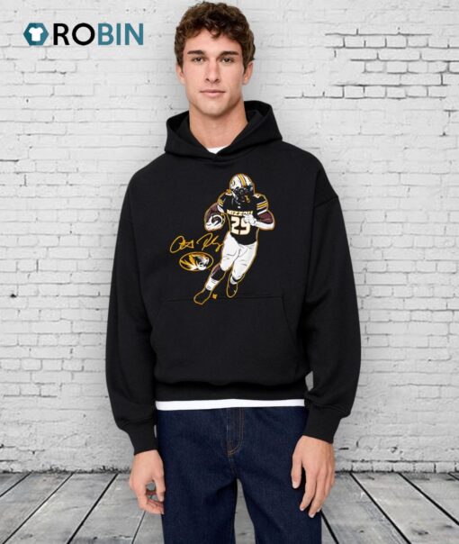 Ahmad Hardy Superstar Pose Missouri Football Signature Shirt