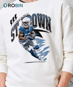 Amon Ra St. Brown Detroit Retro Shirt Amon Ra St. Brown Detroit Retro Shirt