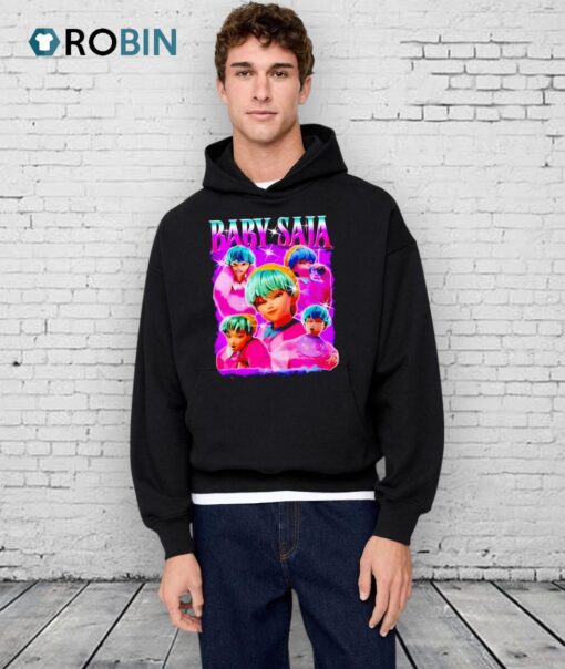 Baby Saja Kpop Retro Graphic Shirt